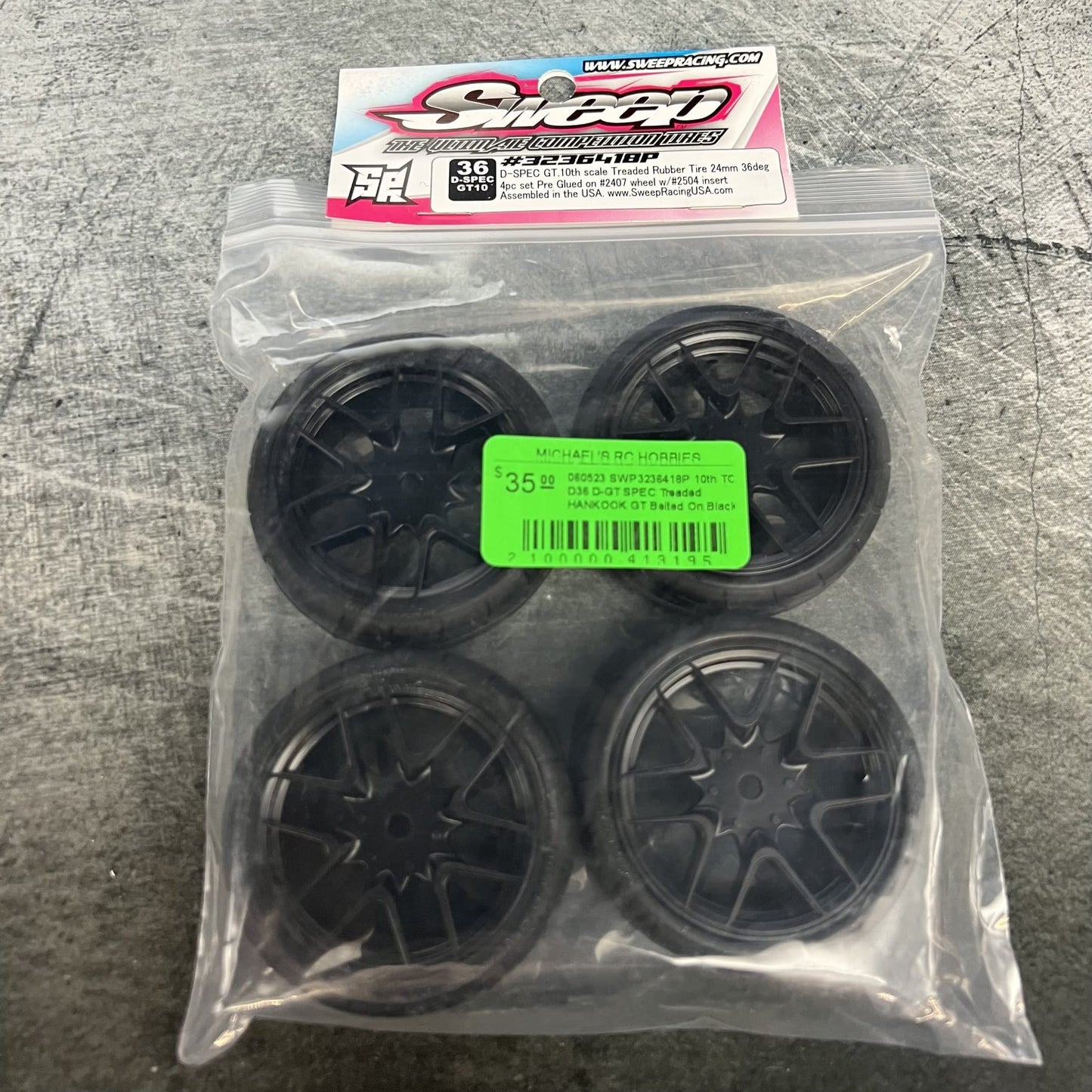 10th TC D36 D-GT SPEC Treaded H