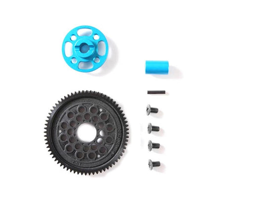 TT-02 High Speed Spur Gear w/Aluminum Mount (68T)