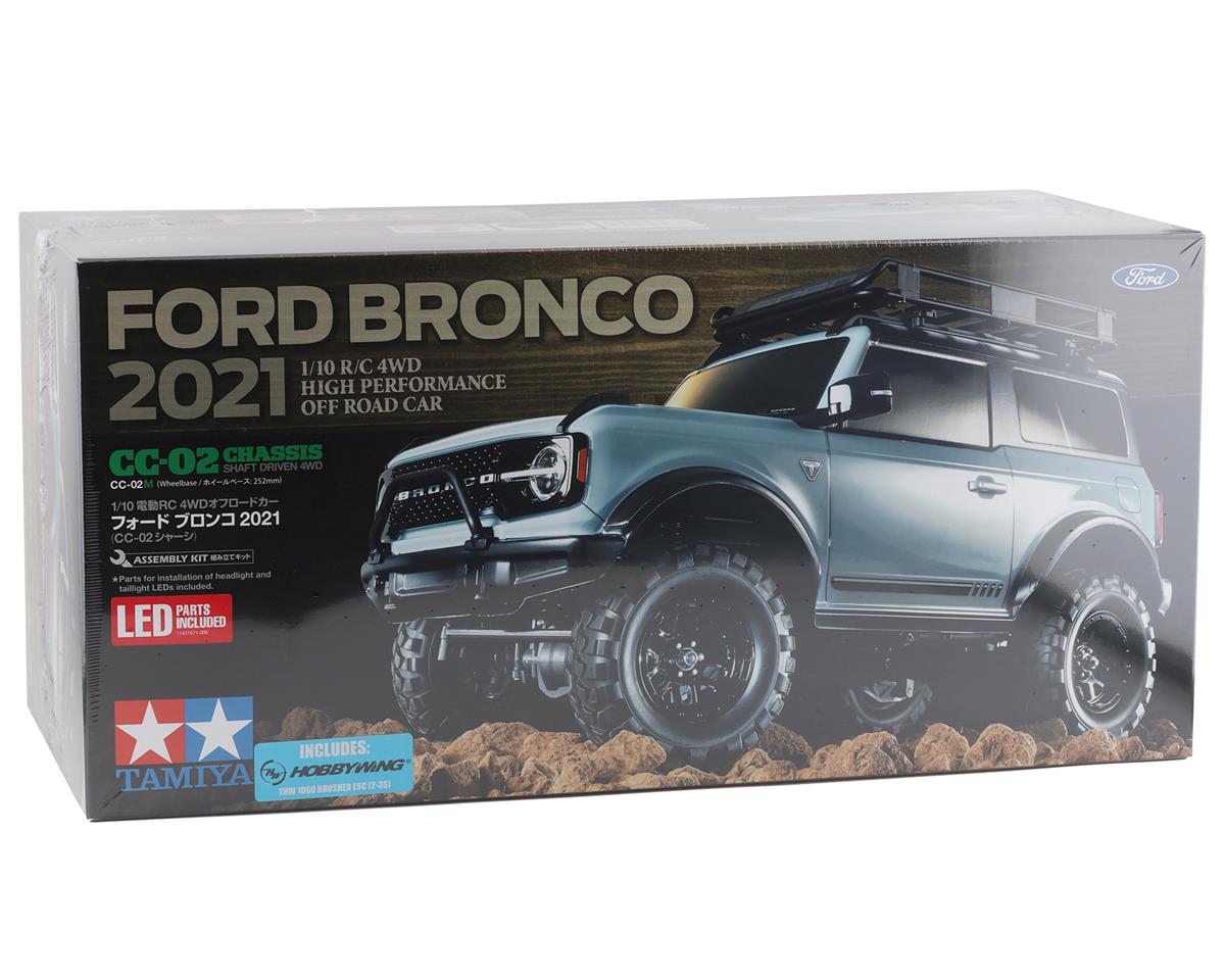 2021 Ford Bronco 1/10 4WD Scale Truck Kit (CC-02)