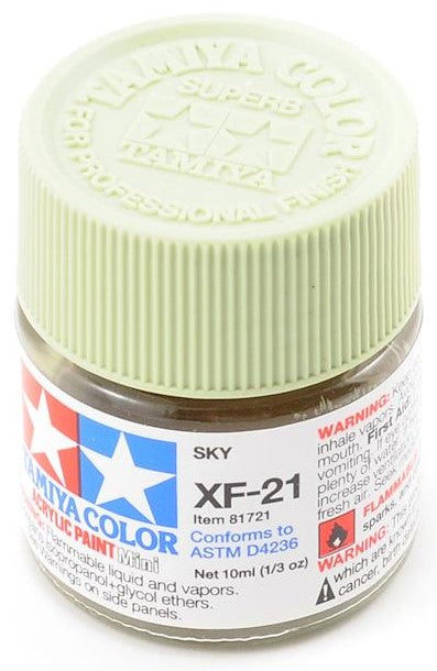 Tamiya XF-21 Flat Sky Acrylic Paint (10ml)