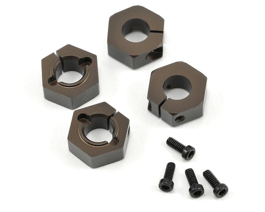 2mm Aluminum M6 Driveshaft Hex Adapter Set (4)