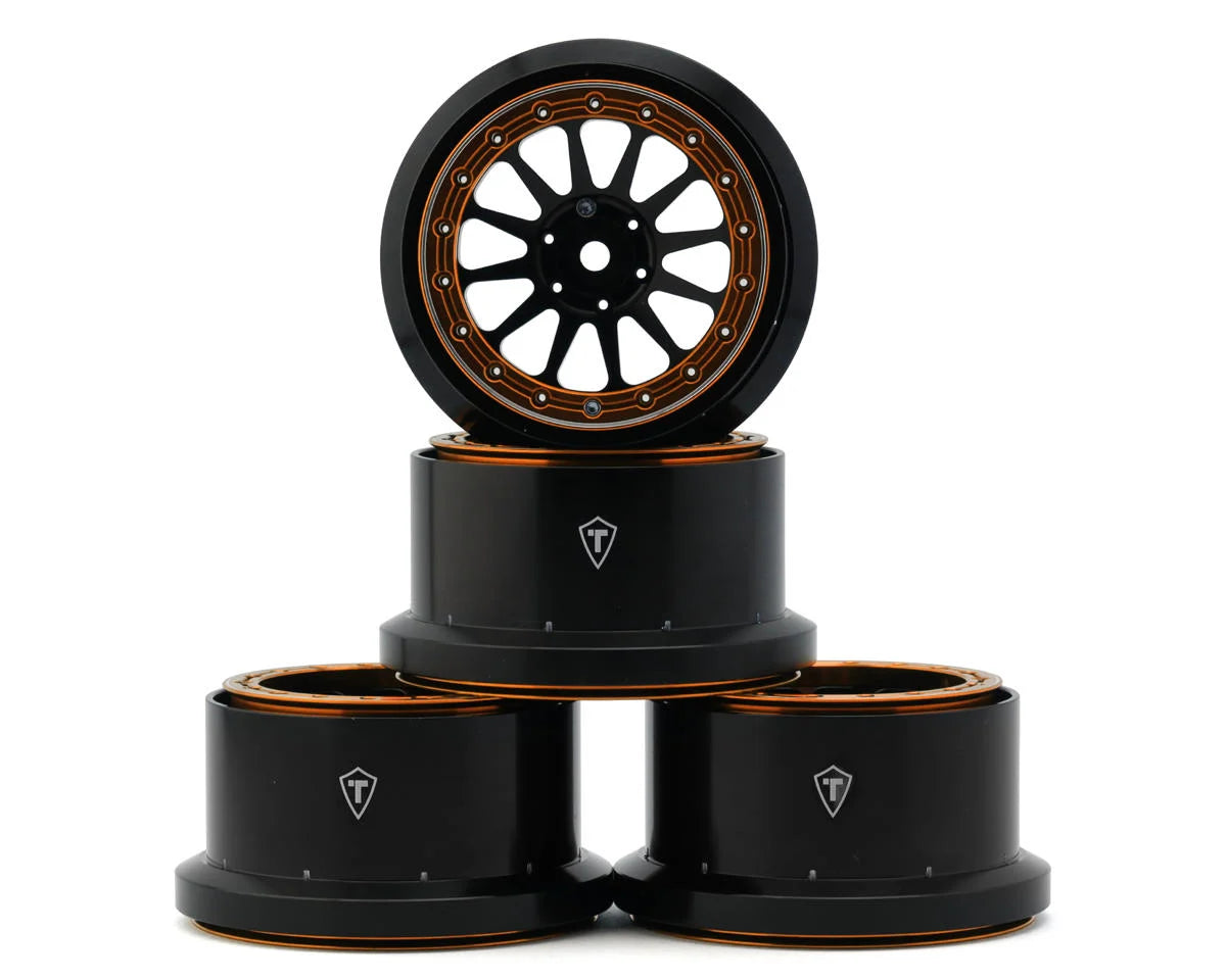 Alum Beadlock Monster Truck Wheels for Mini Maxx (4) w/12mm Hex