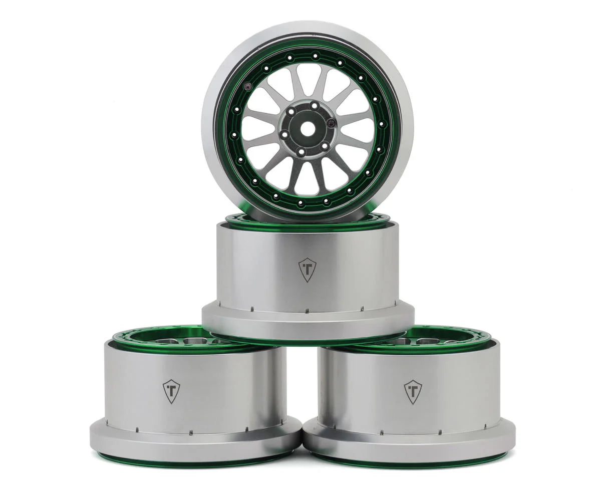 Alum Beadlock Monster Truck Wheels for Mini Maxx (4) w/12mm Hex