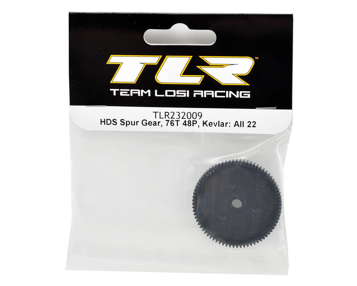 Team Losi Racing 48P HDS Spur Gear (Made with Kevlar) (76T)