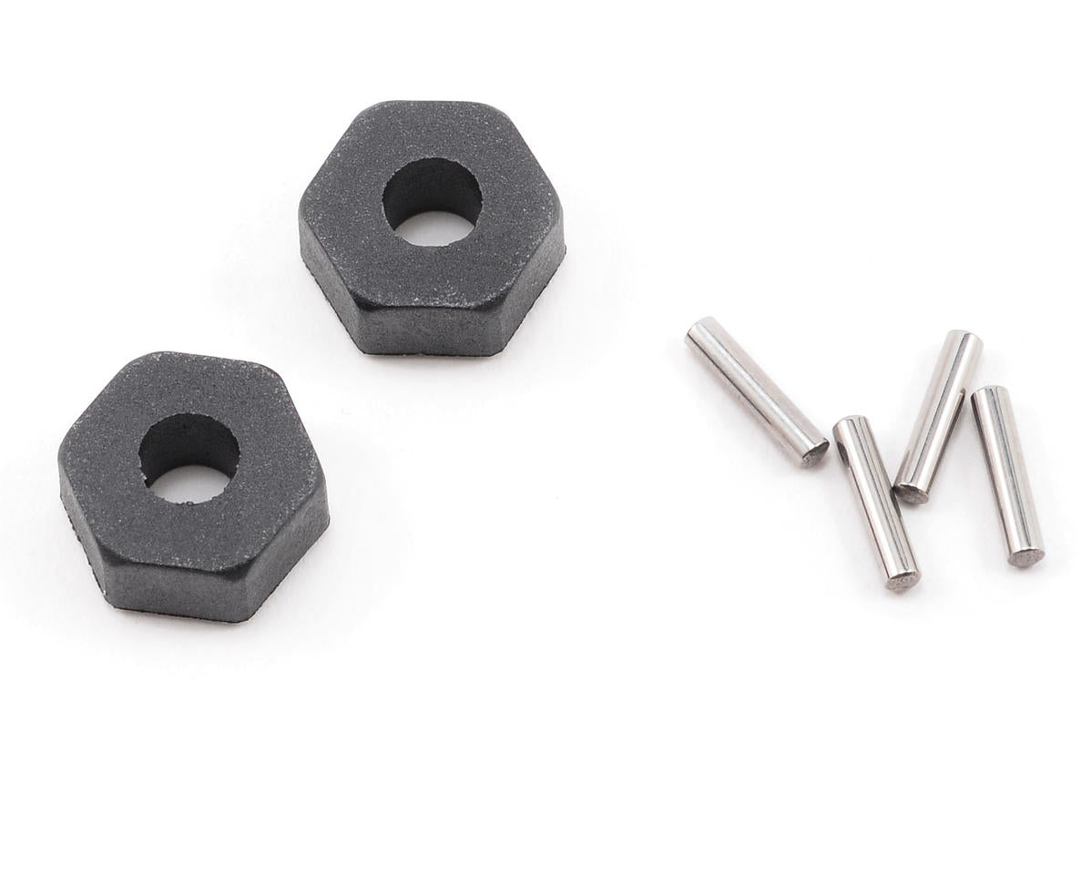 12mm Hex Stub Axle Pin & Collar Set