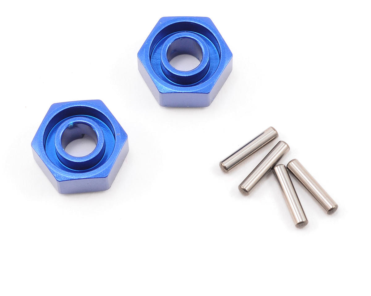 12mm Hex Aluminum Wheel Hub (Blue)