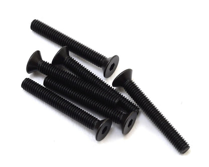 4x30mm Countersunk Flat Head Hex Screws (6)