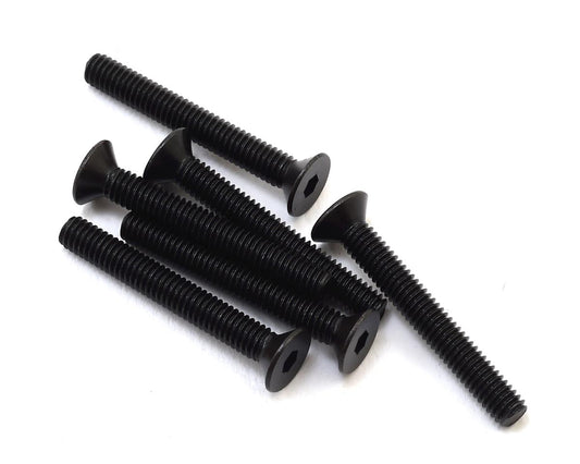 4x30mm Countersunk Flat Head Hex Screws (6)