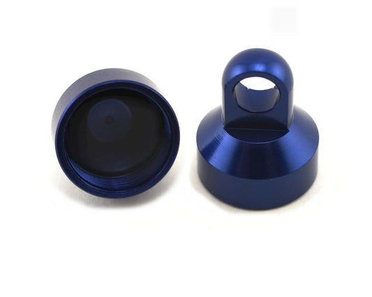 Aluminum Shock Cap (Blue) (2)