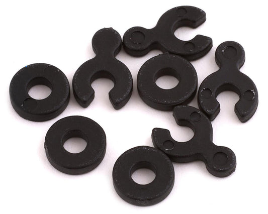 Caster spacers (4)/ shims (4)