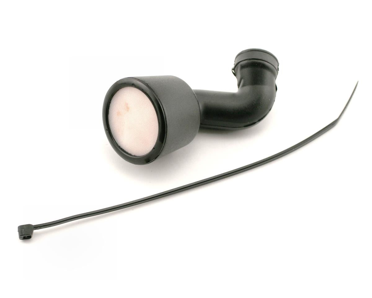 Air Filter Housing (Revo) w/foam insert, filter base (angled) & cable tie