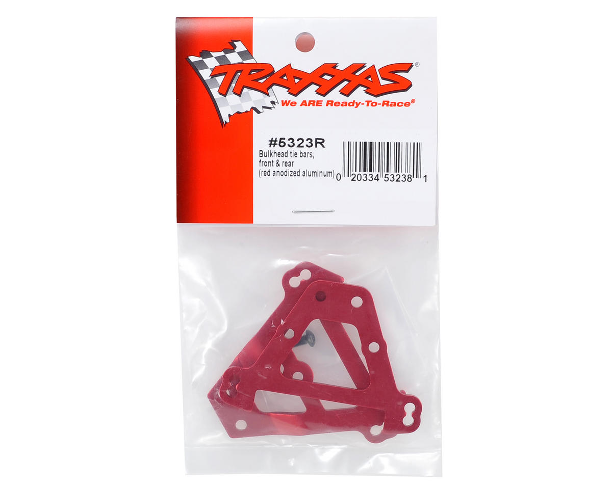 Aluminum Bulkhead Tie Bars (Red)