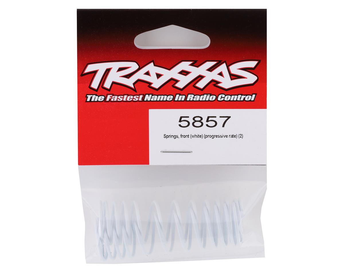 Front Shock Spring Set (White) (2)