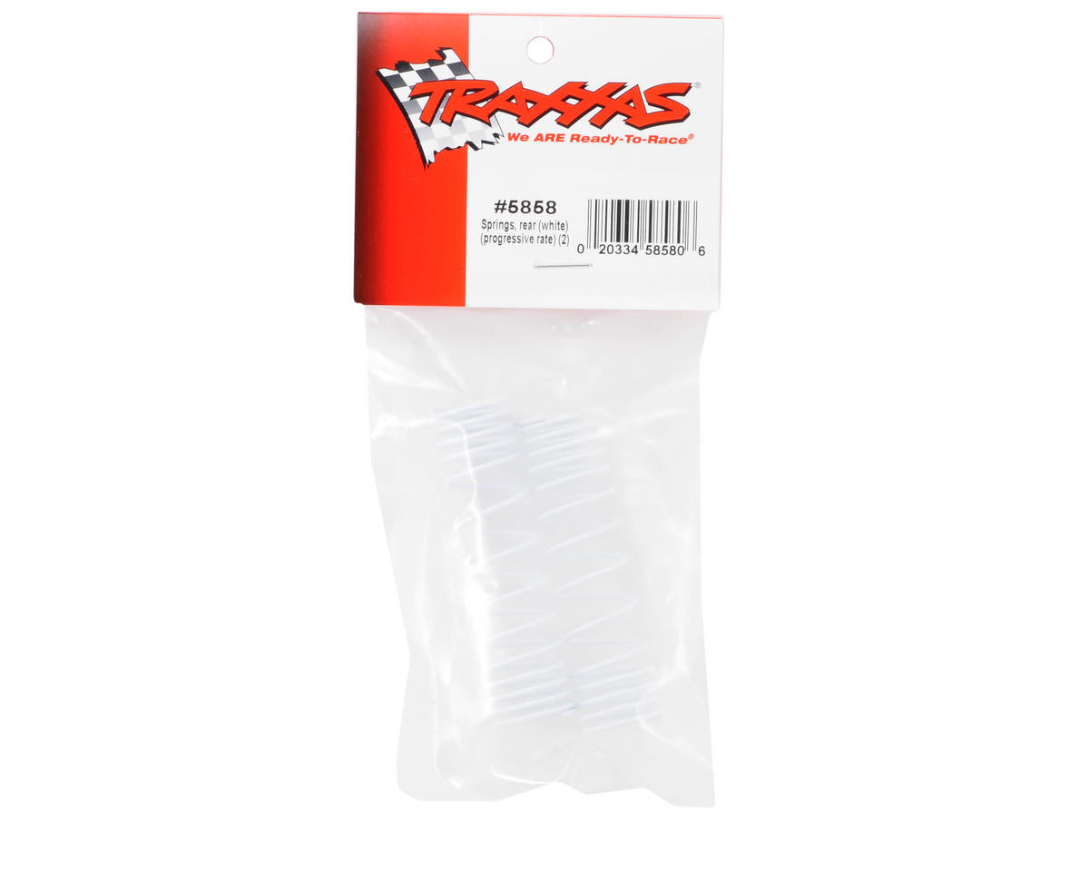 Rear Shock Springs (White) (2)