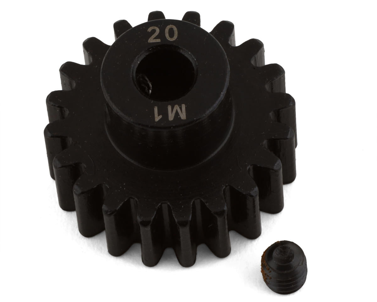 Machined Mod 1.0 Pinion Gear w/5mm Bore (20T)