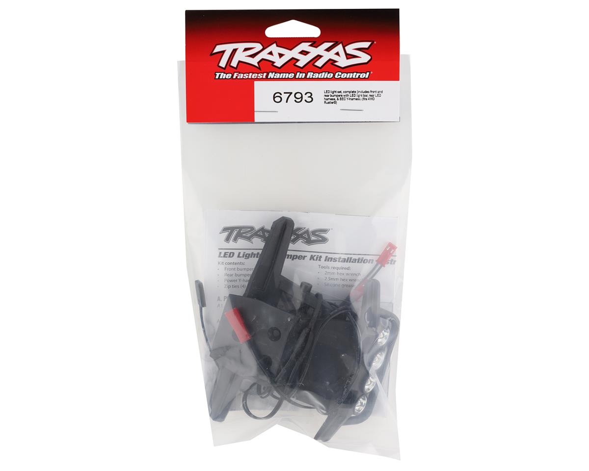 Rustler 4x4 Light Kit w/Front & Rear Bumpers