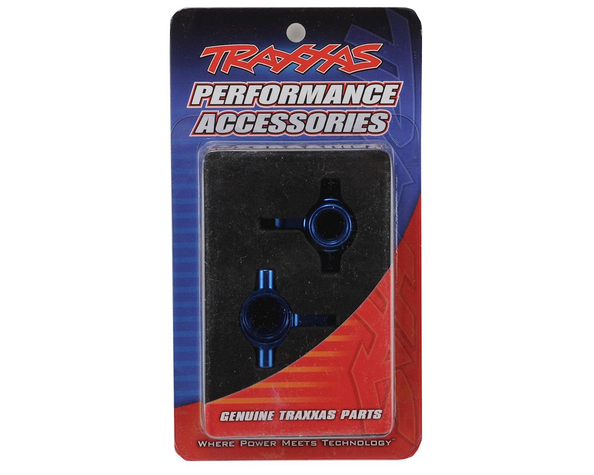 STEERING BLOCK ALUMINUM BLUE