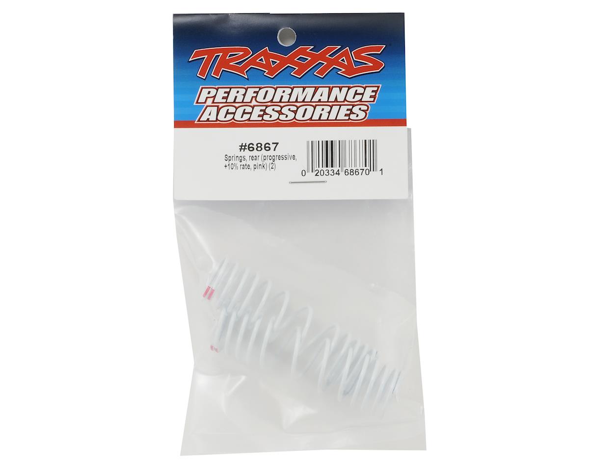 Progressive Rate Rear Shock Springs (Pink) (2)