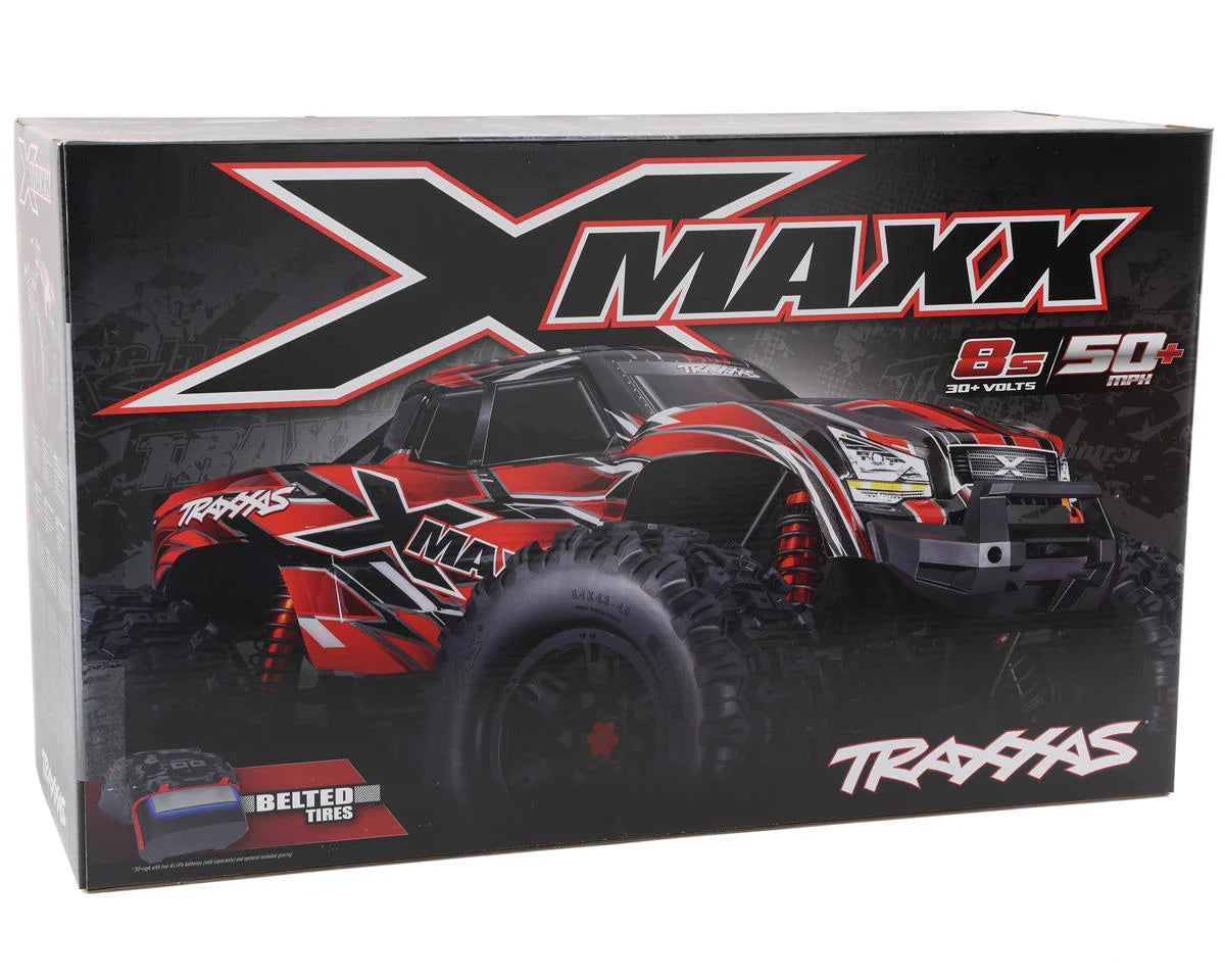 X-Maxx 8S 4WD Brushless RTR Monster Truck TSM & Belted Tires