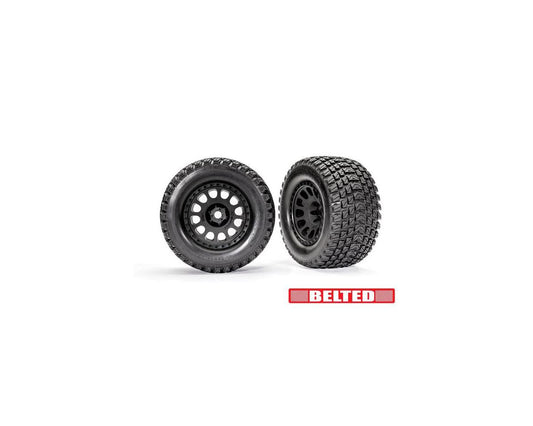 Traxxas Glued Xrt Wheels Gravix Belted Tires