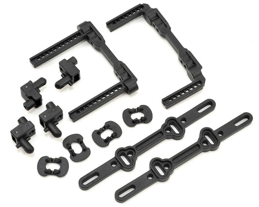 Traxxas 4-Tec 2.0 Front & Rear Body Mount Posts & Slider Set