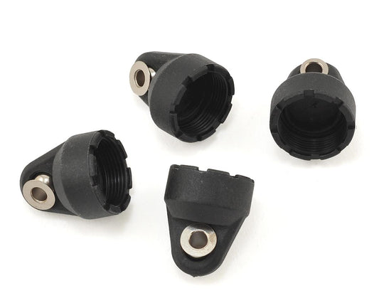 Shock CapsTraxxas 4-Tec 2.0 Shock Caps (Black) (4)