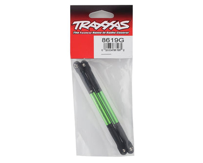 E-Revo 2.0 Aluminum Heavy-Duty Steering Link Push Rods (Green) (2)