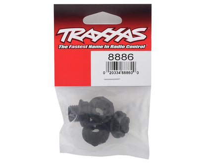 TRX-4 Traxx Stub Axle Nut (Black) (4)