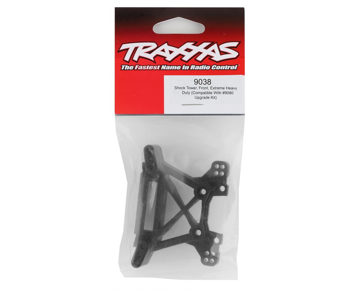 Hoss/Rustler/Slash 4x4 Extreme Heavy Duty Front Shock Tower (Black)