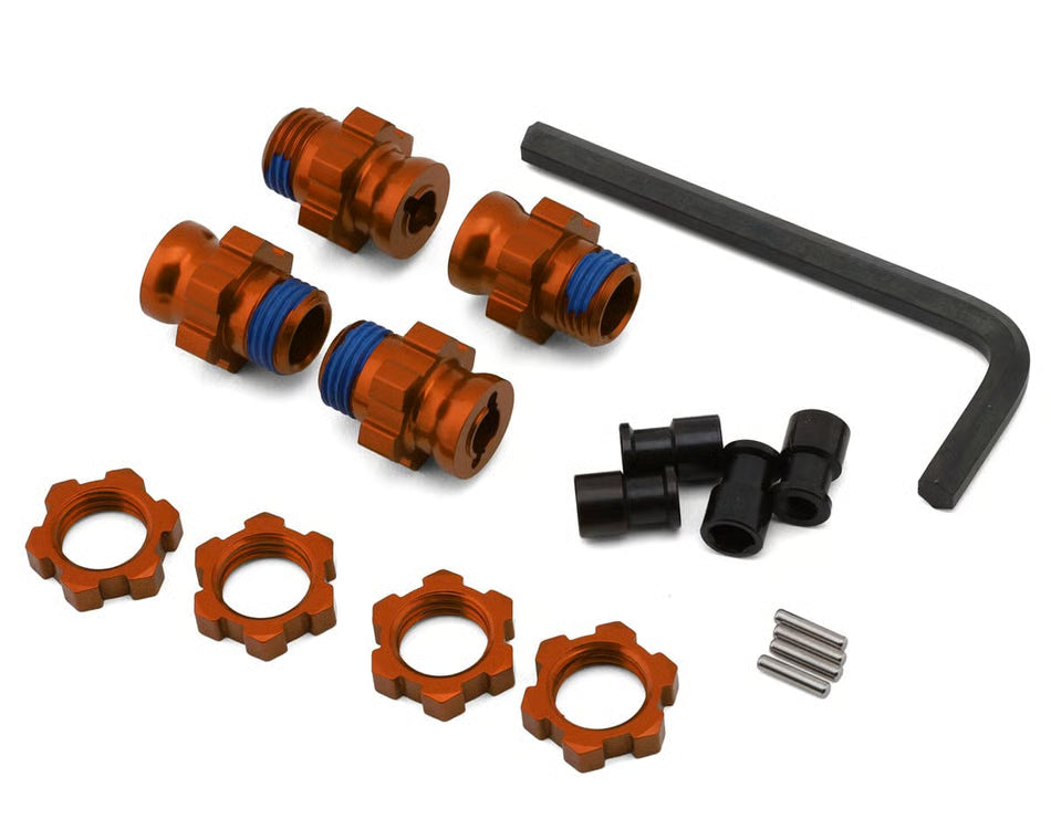 17MM WHEEL HUBS/NUTS HD