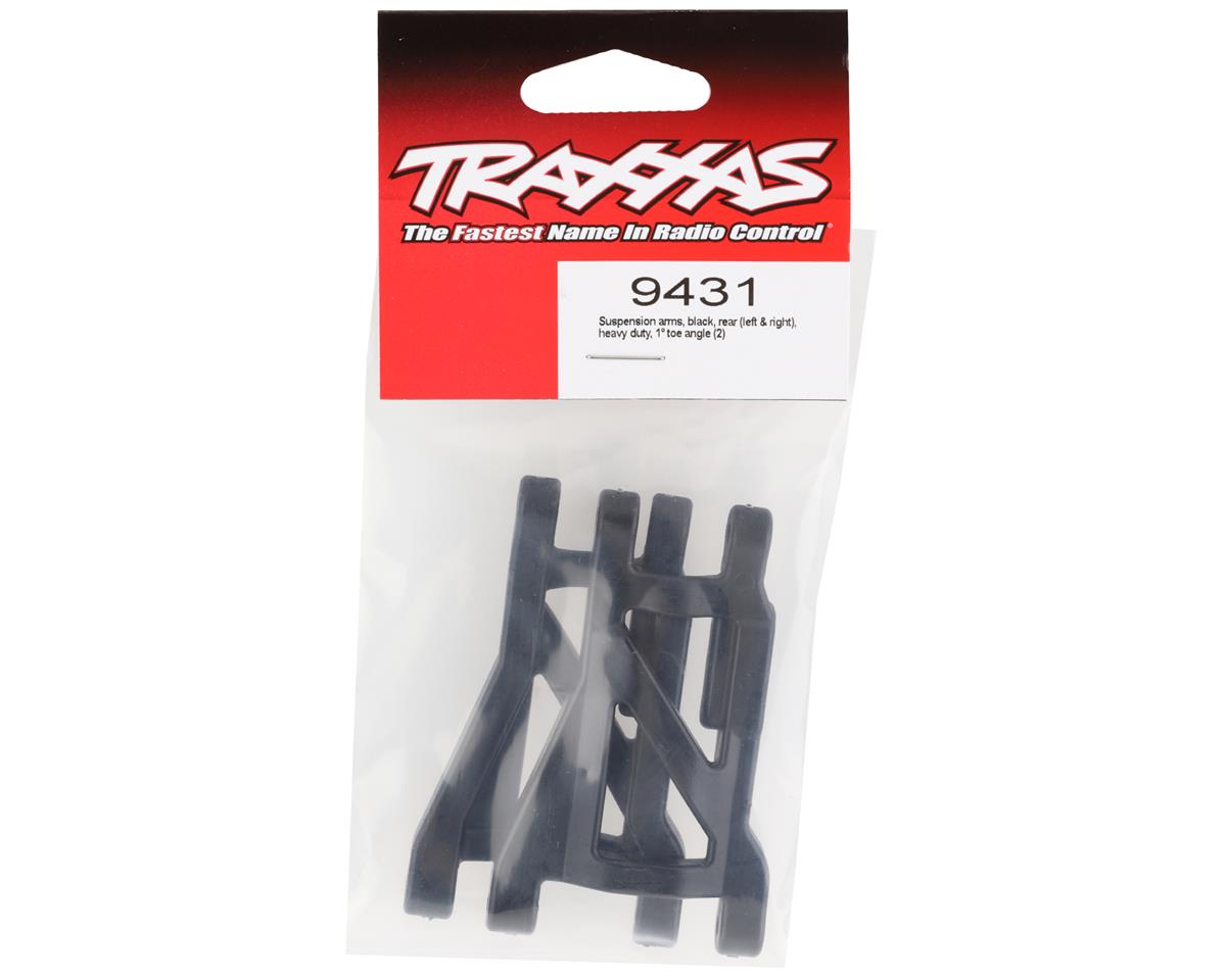 Drag Slash Rear Heavy Duty Suspension Arms (Black) (2) (1° Toe-In)