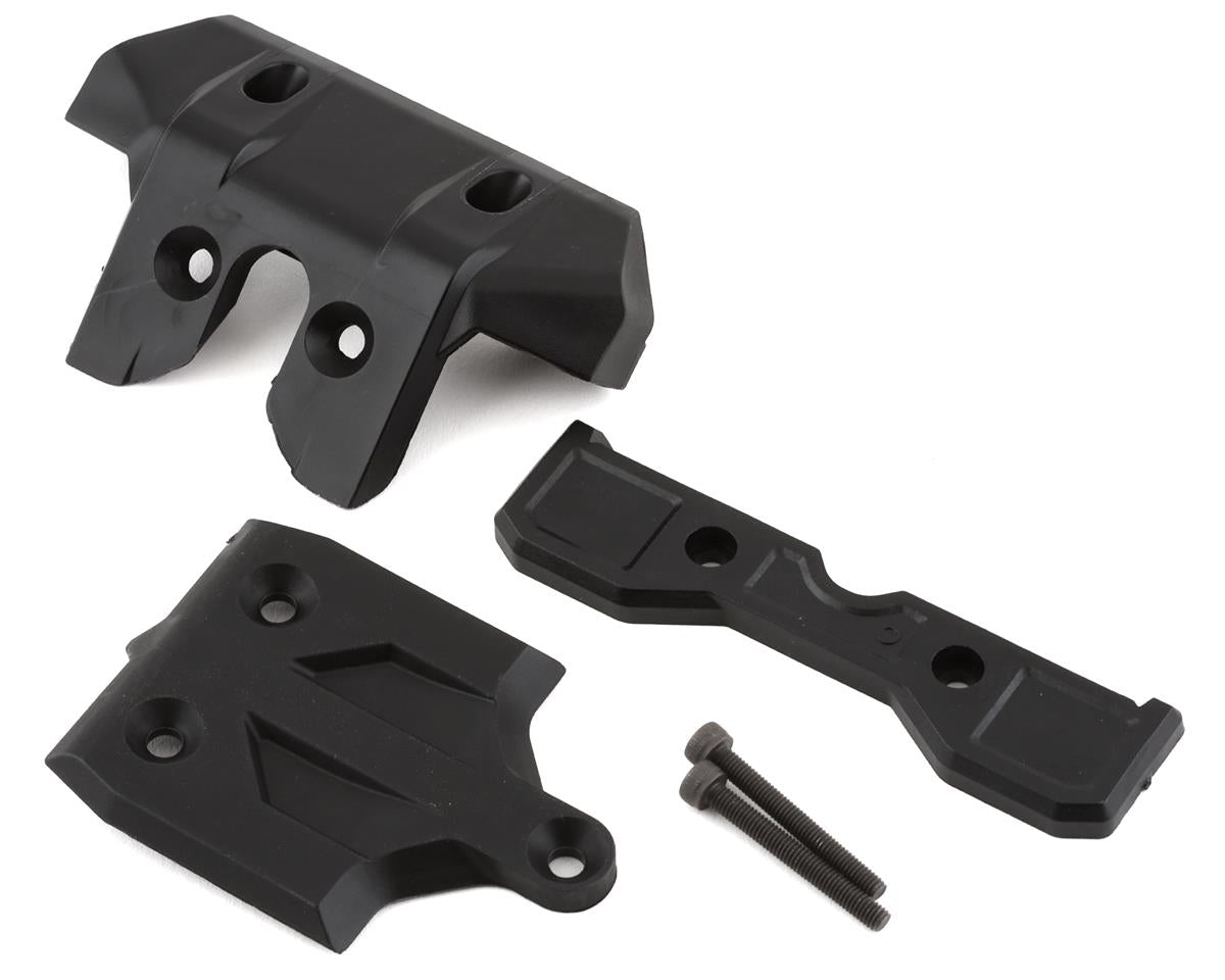 Sledge Rear Bumper w/Skidplate & Tie Bar Mount