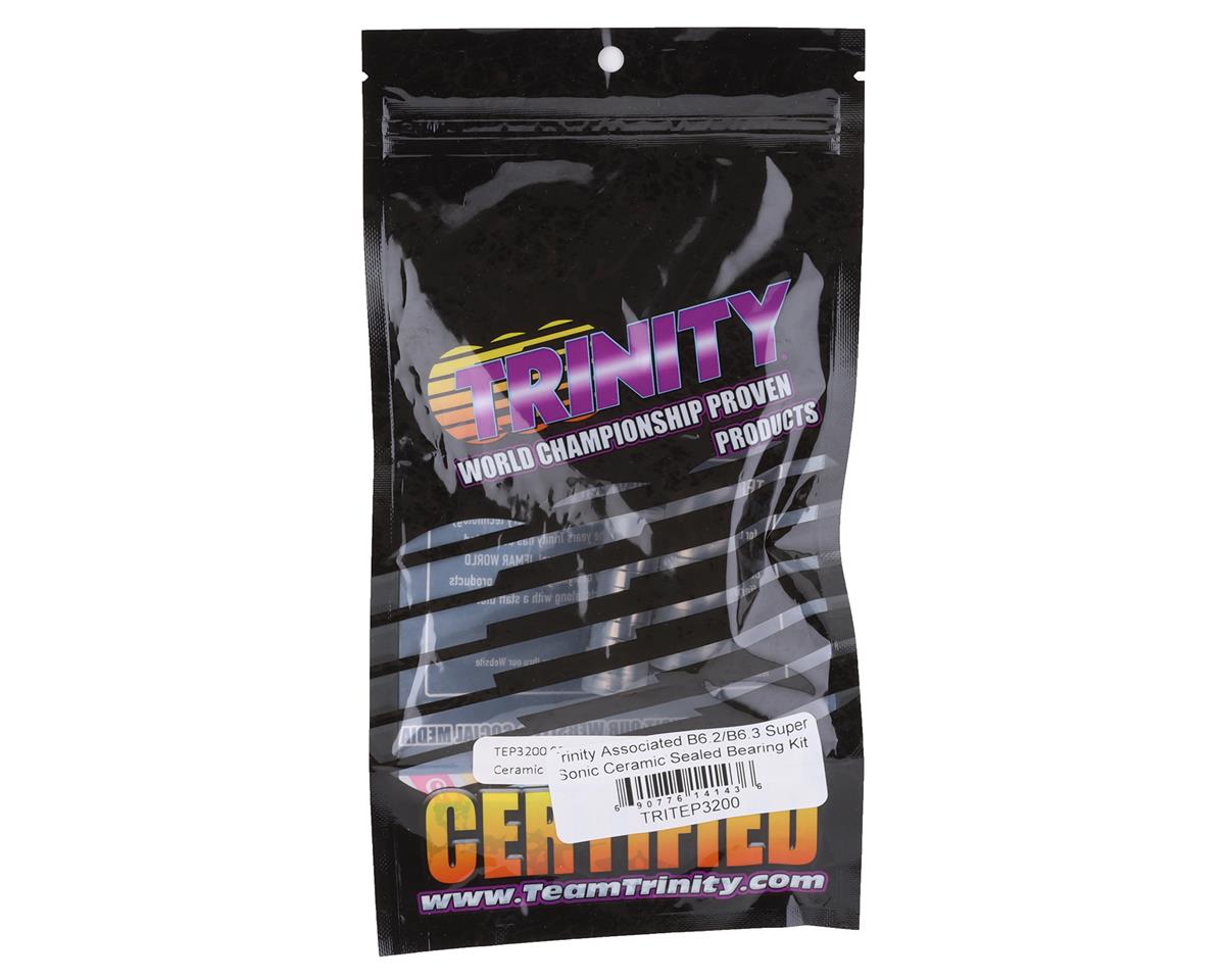 Trinity Associated B6.2/B6.3 Super Sonic Ceramic Sealed Bearing Kit