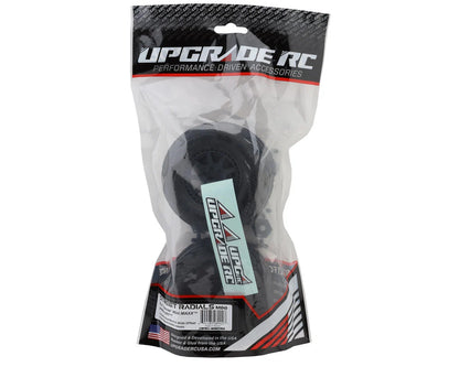 Street Radials 2.2" Pre-Mounted On-Road Tires for Traxxas® Mini Maxx® & Mini XRT® (2) w/12mm Narrow, 12mm Wide, & 14mm Hexes