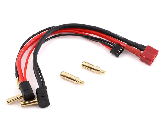 2S LiPo Battery Wire w/T-Style Connector & 4/5mm Bullets